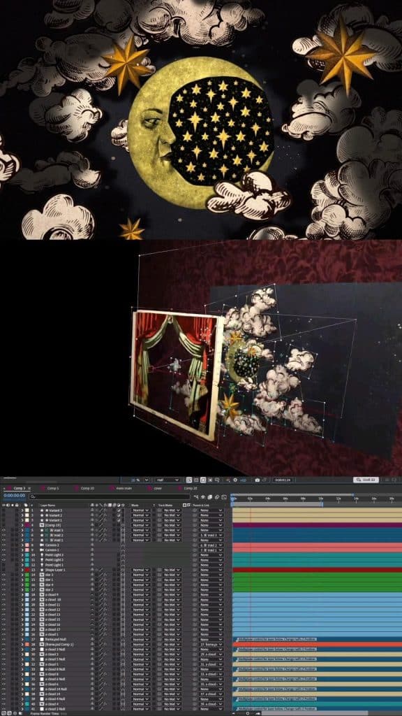 Pinterest Motion graphics and 3D camera in After Effects
